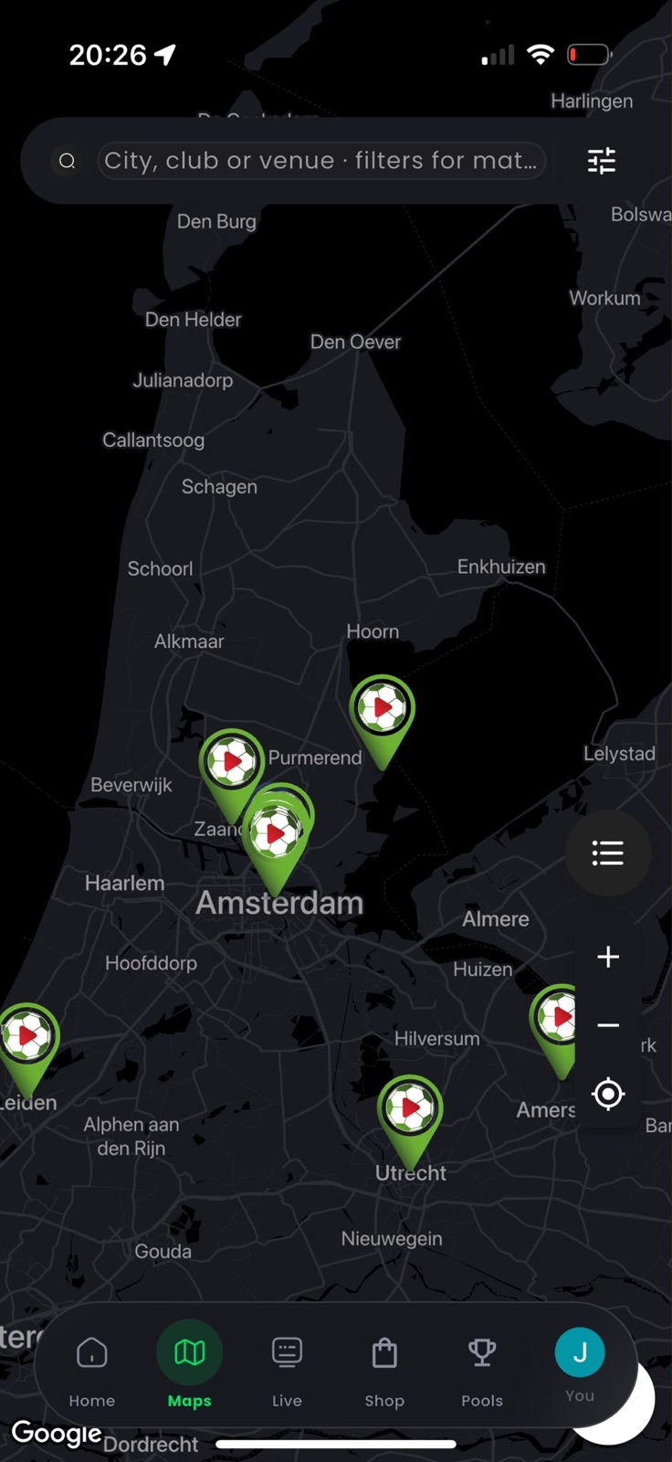 Ballie Maps app preview